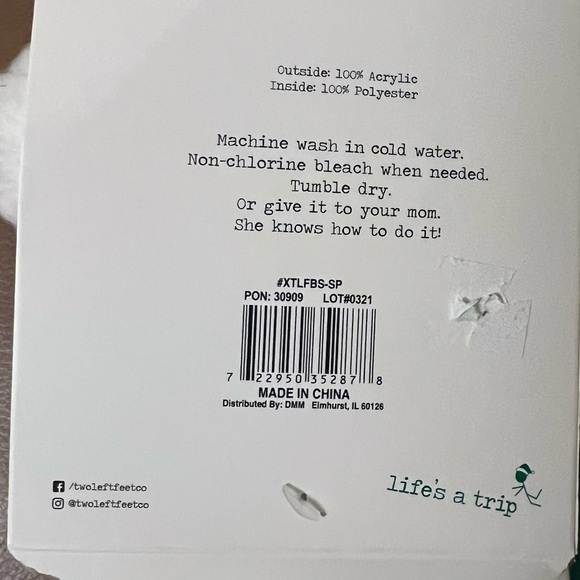 Christmas Slipper Socks Boston Terrier dog puppy By Two Left Feet christmas new - Picture 5 of 5